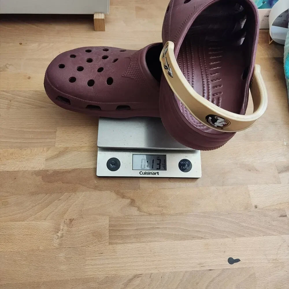 Crocs Florida State Seminoles Clogs Maroon/Gold Men's Size XXL (12-13)